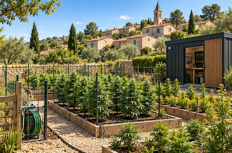 Nouvelle ambiance du jardin extérieur